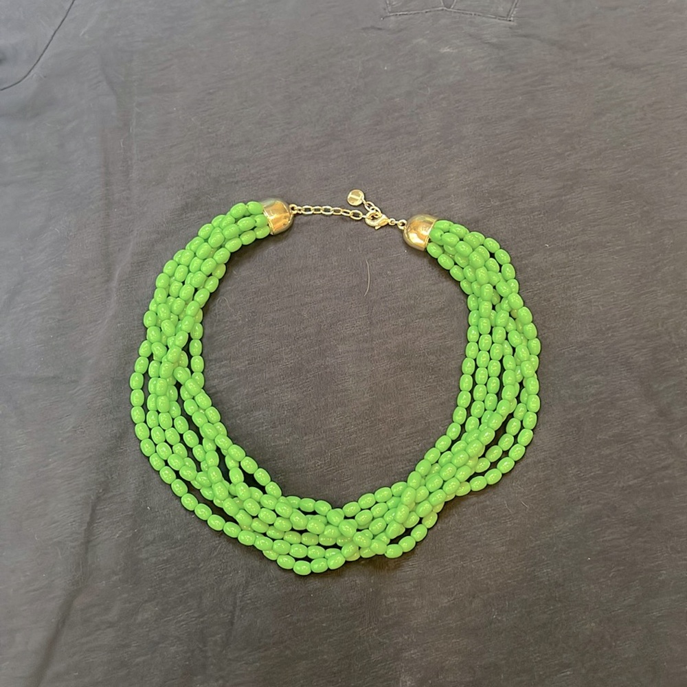 Talbots Green Necklace
